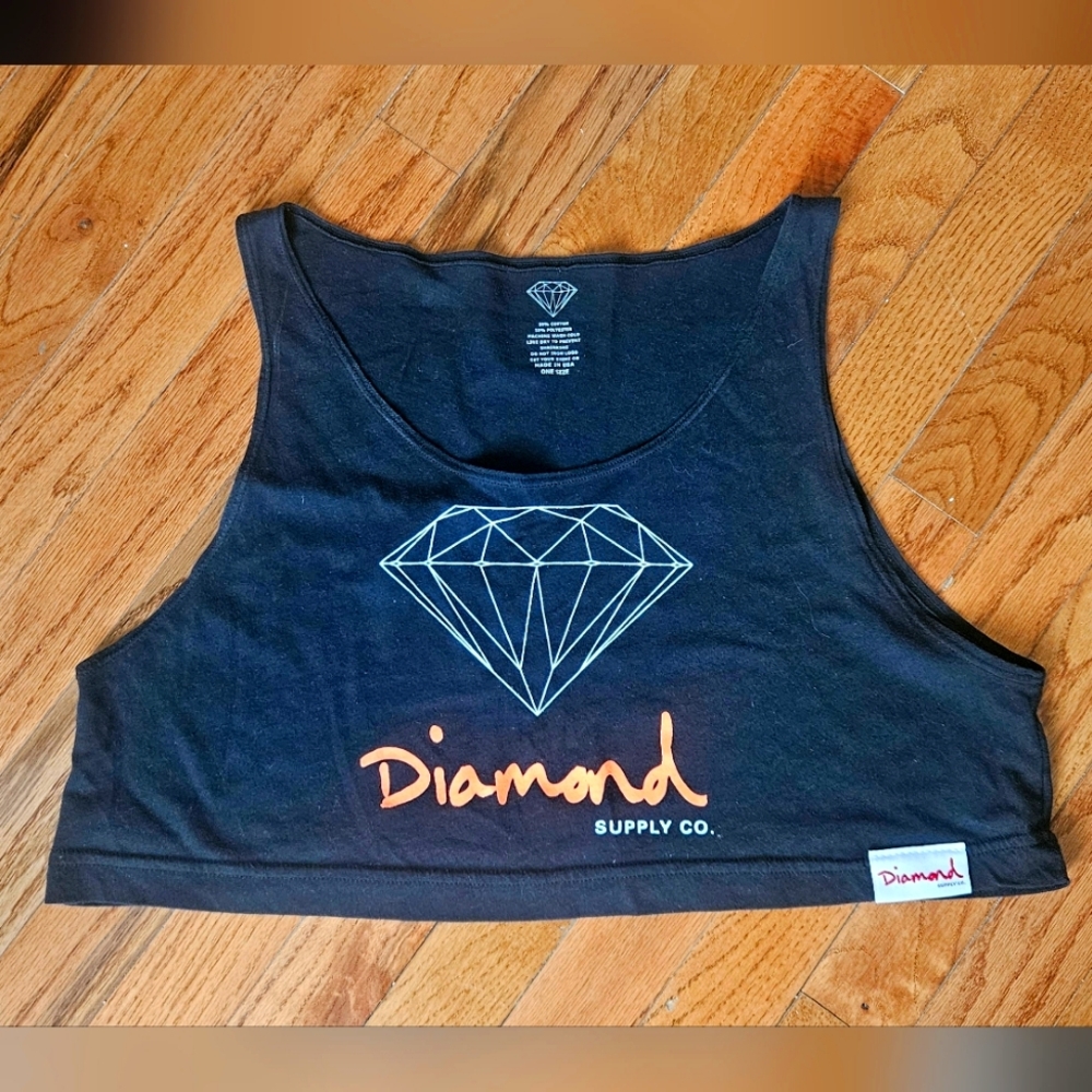 Diamond Supply Co Crop Top